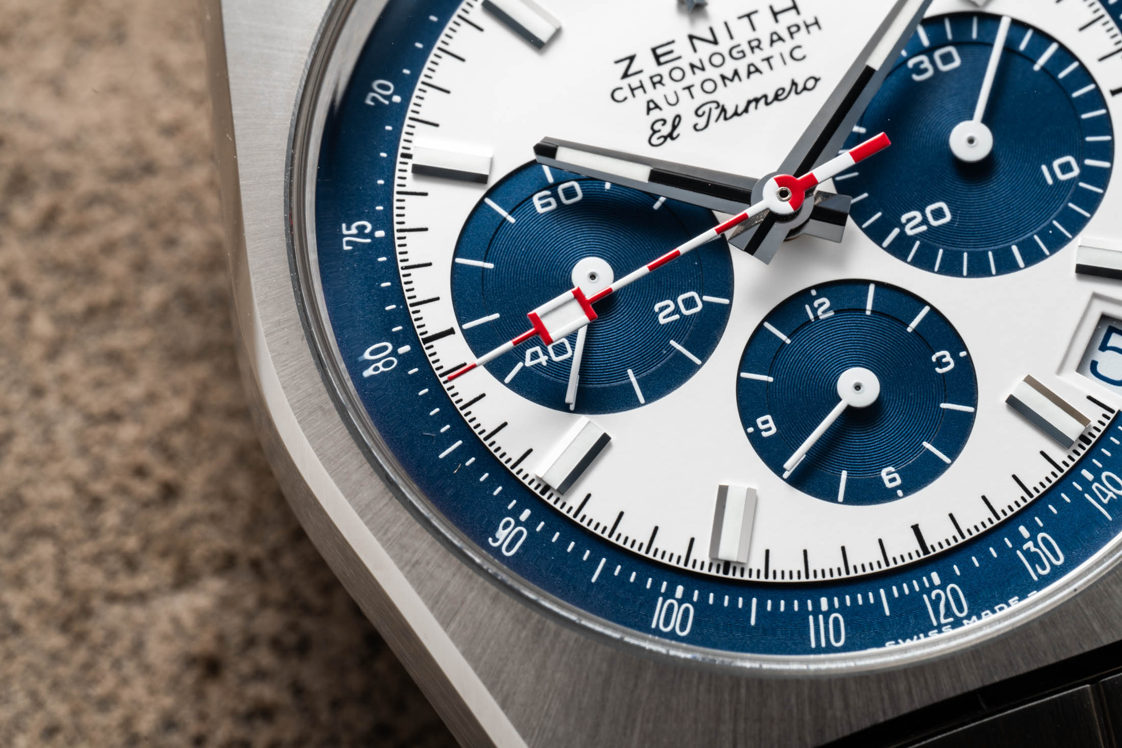 Zenith Liberty II Dial Macro