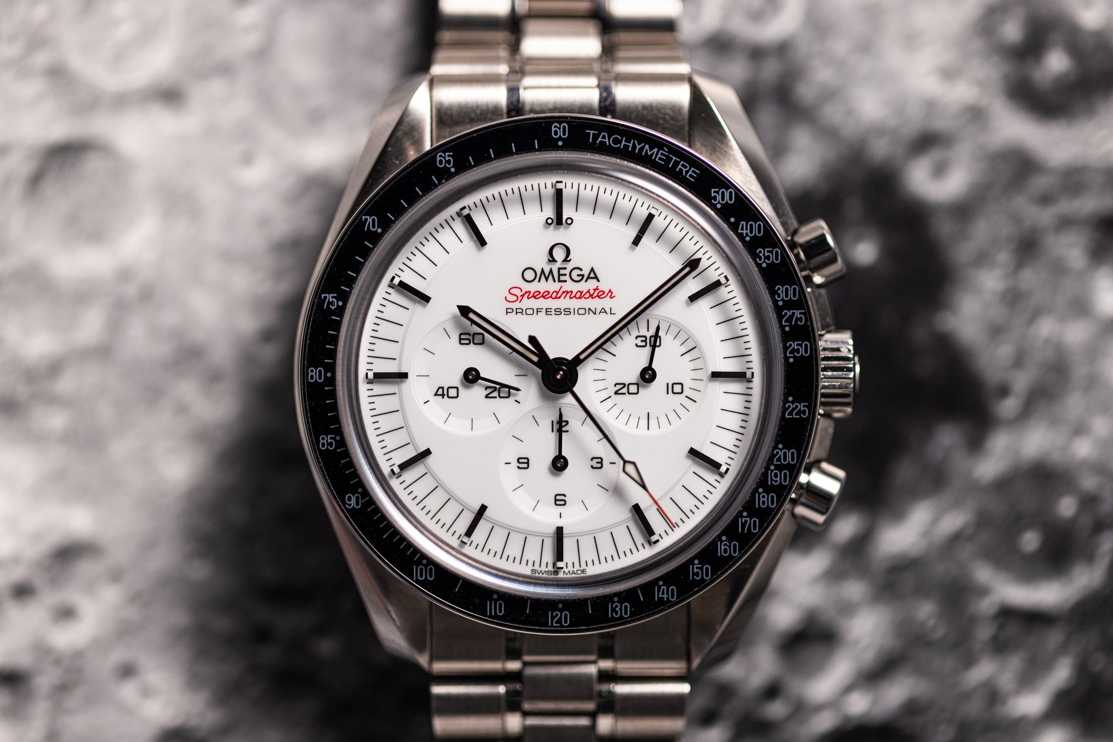 White Speedmaster