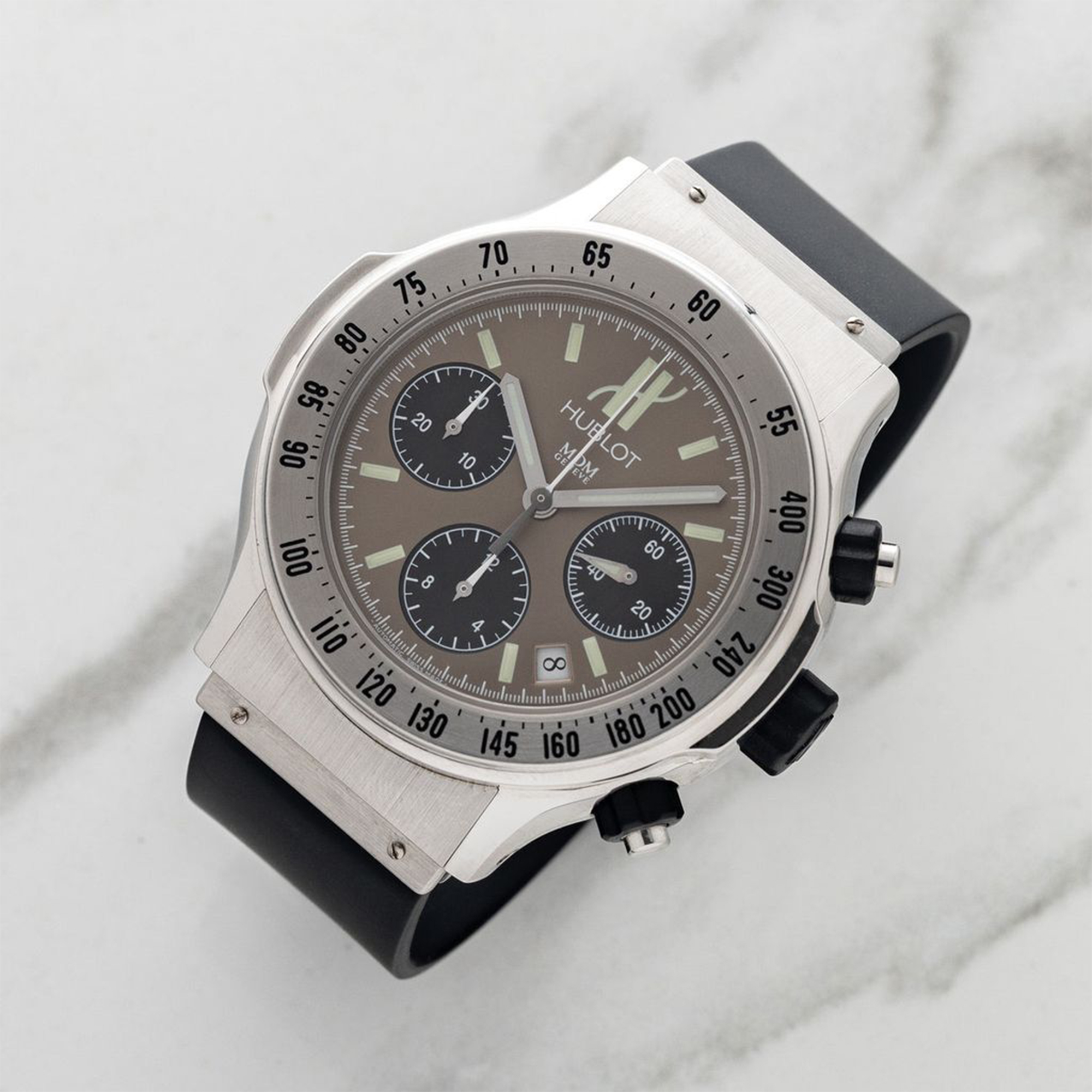 A 1990s Hublot MDM Geneve Super B Chronograph