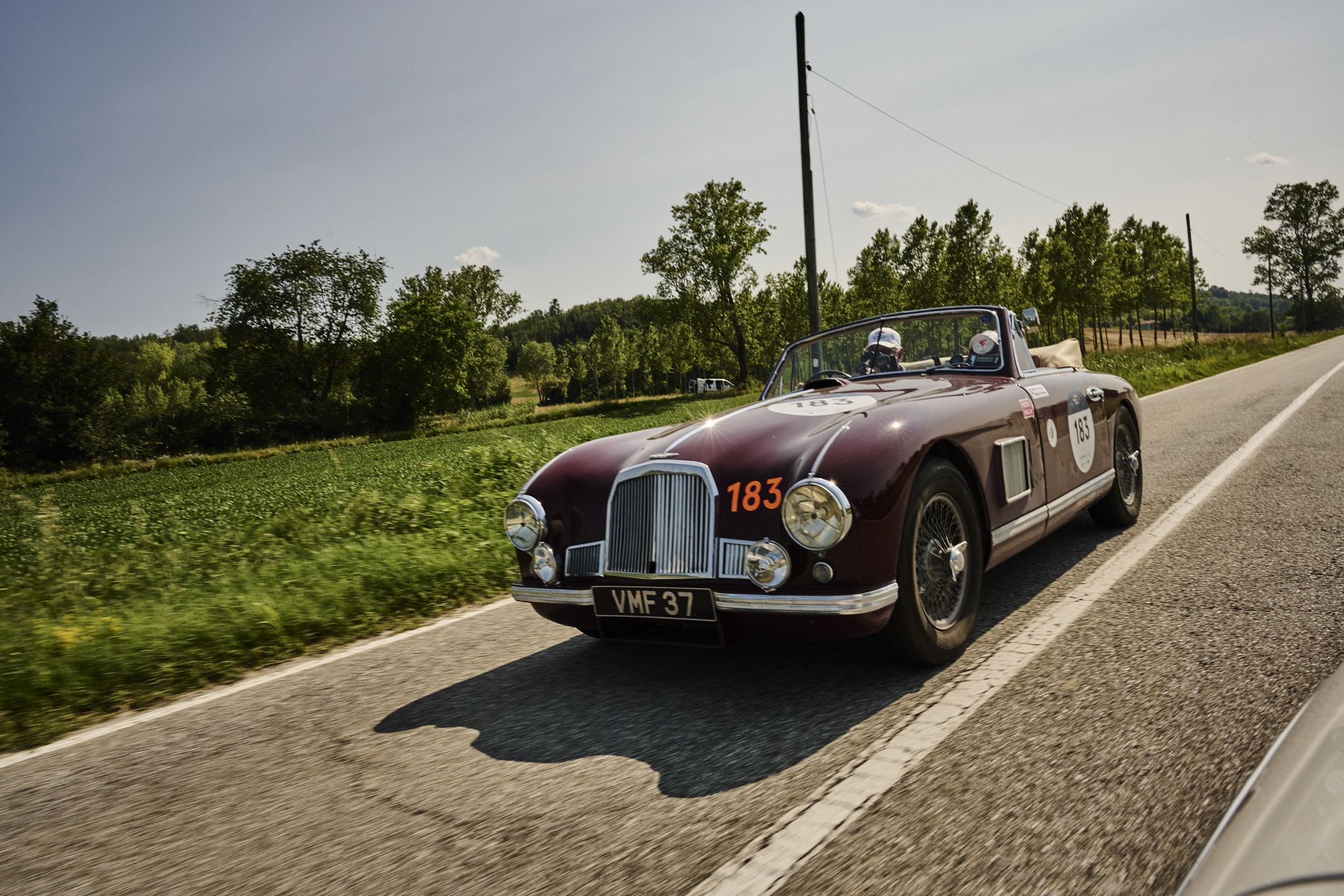 1950 Aston Martin DB2 Drophead Coupé.