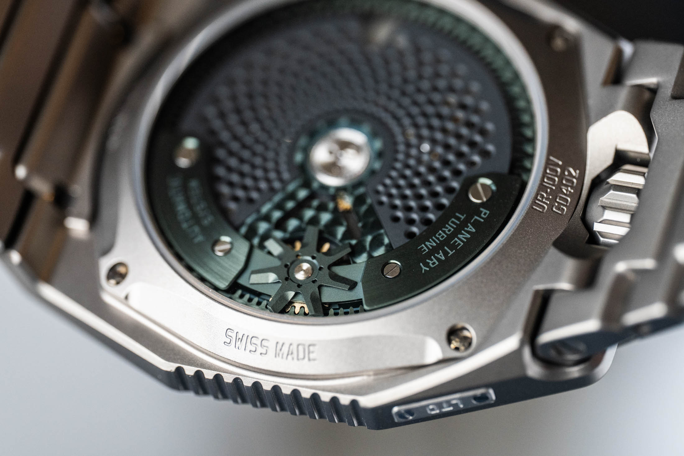 Caseback shot