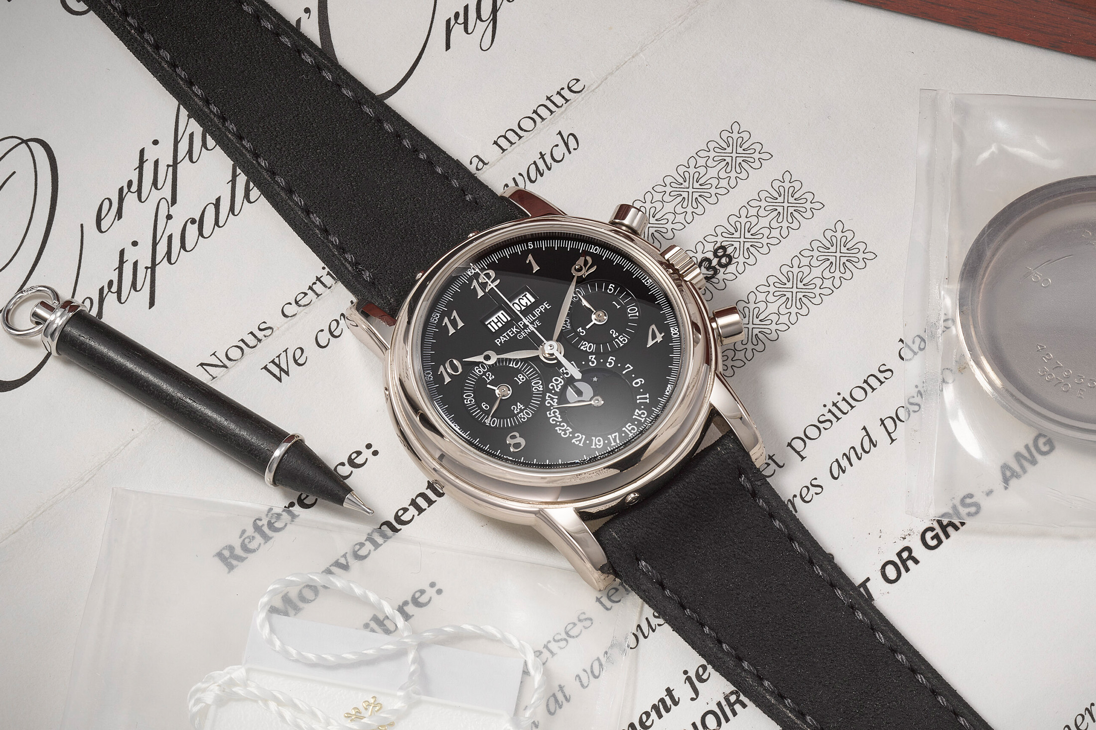 A Patek 5004 with breguet numerals