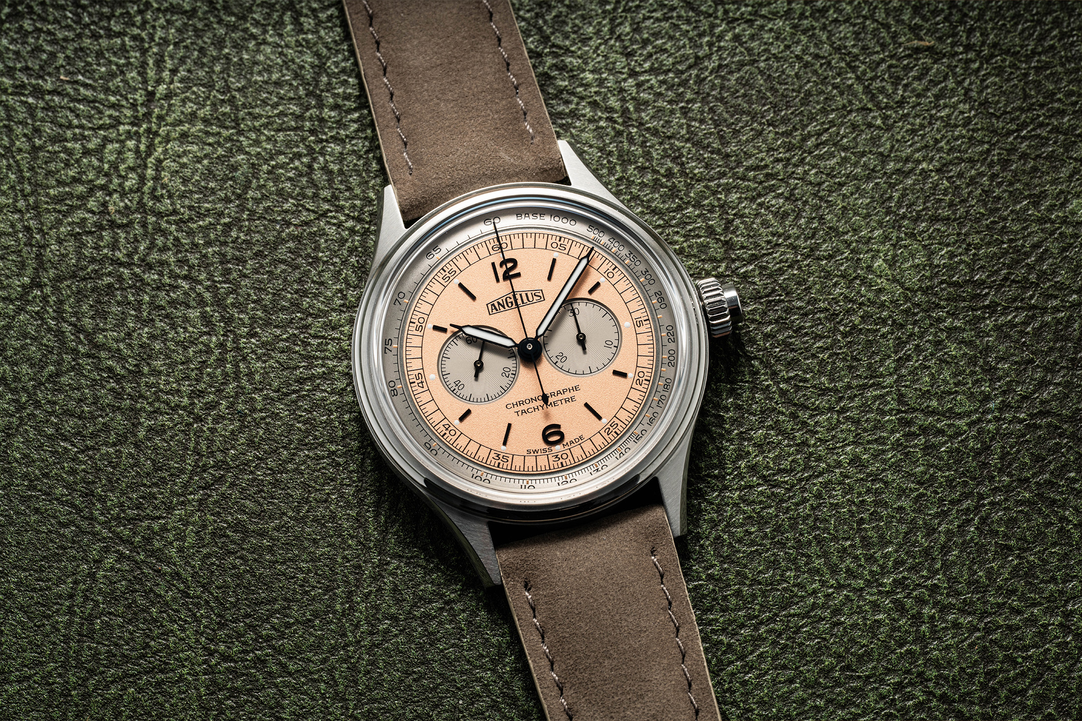 Introducing: Angelus Chronographe Tachymètre (Live Pics)