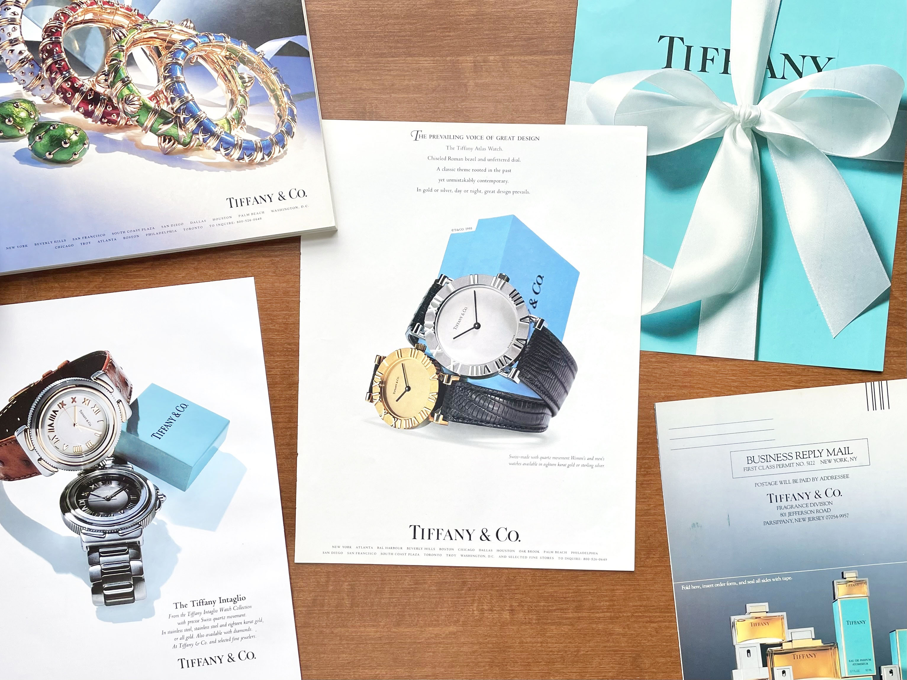 Tiffany Vintage ads