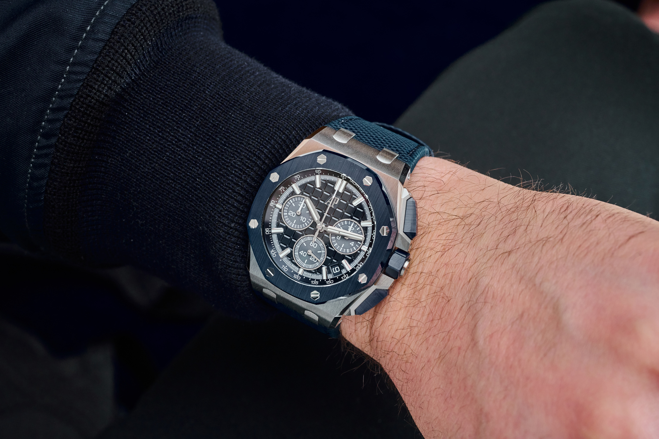 AP Royal Oak Ceramic Bleu Nuit Nuage 50 
