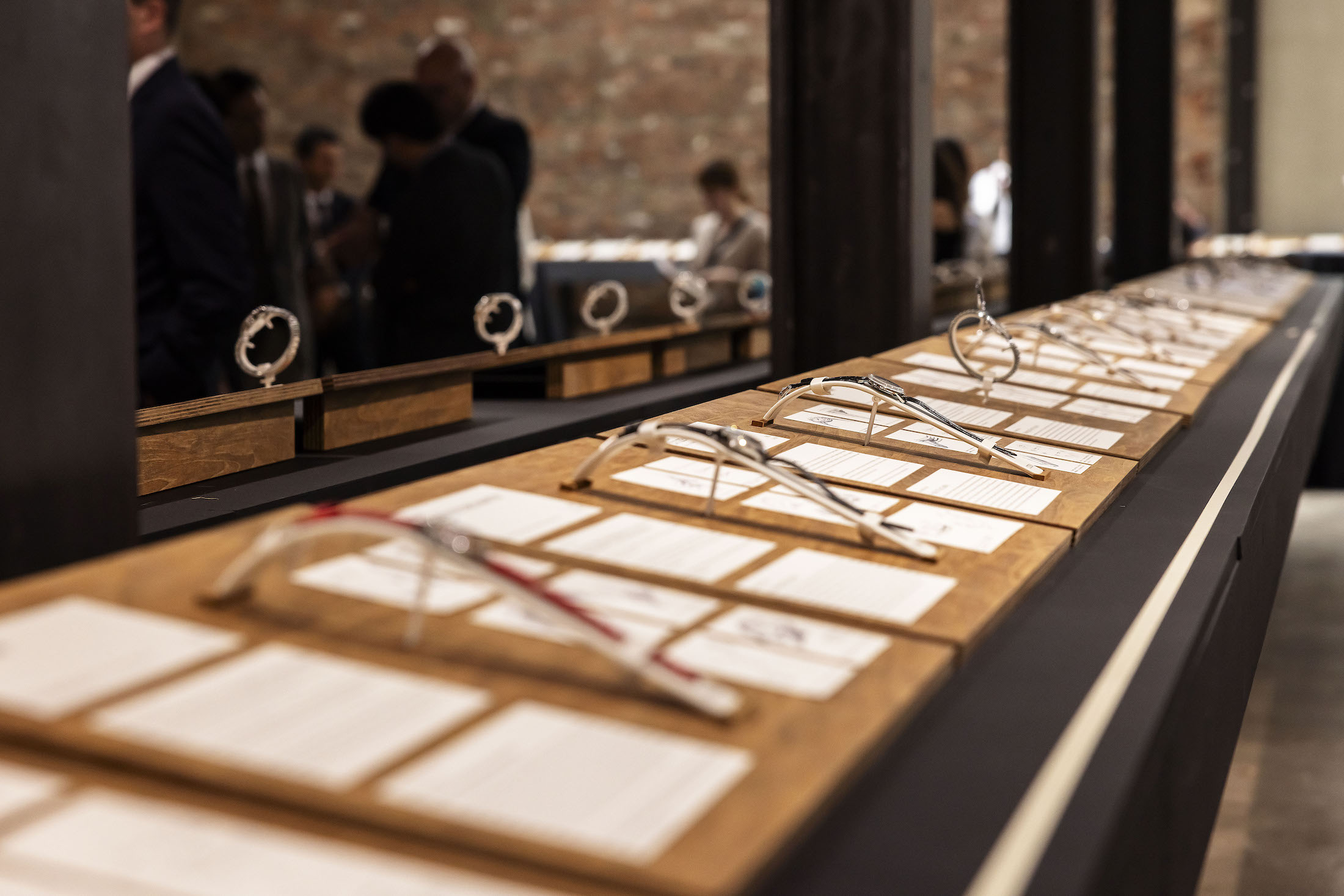 A row of citizen watches