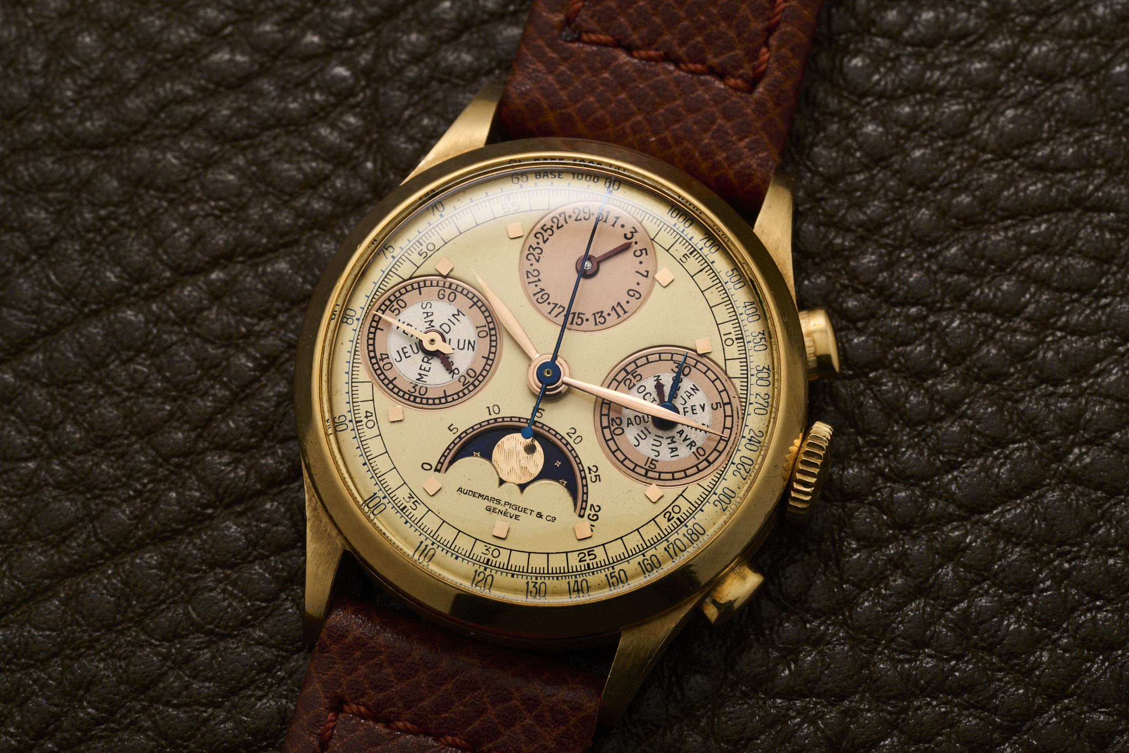 audemars piguet complete calendar chronograph