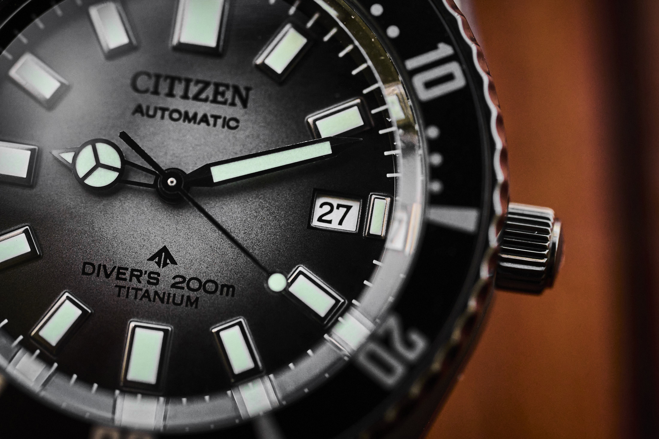 Citizen Promaster Dive Automatic in Black Super Titanium