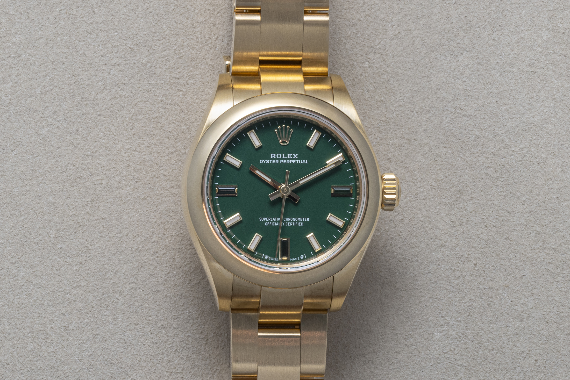 Rolex OP 28 in gold