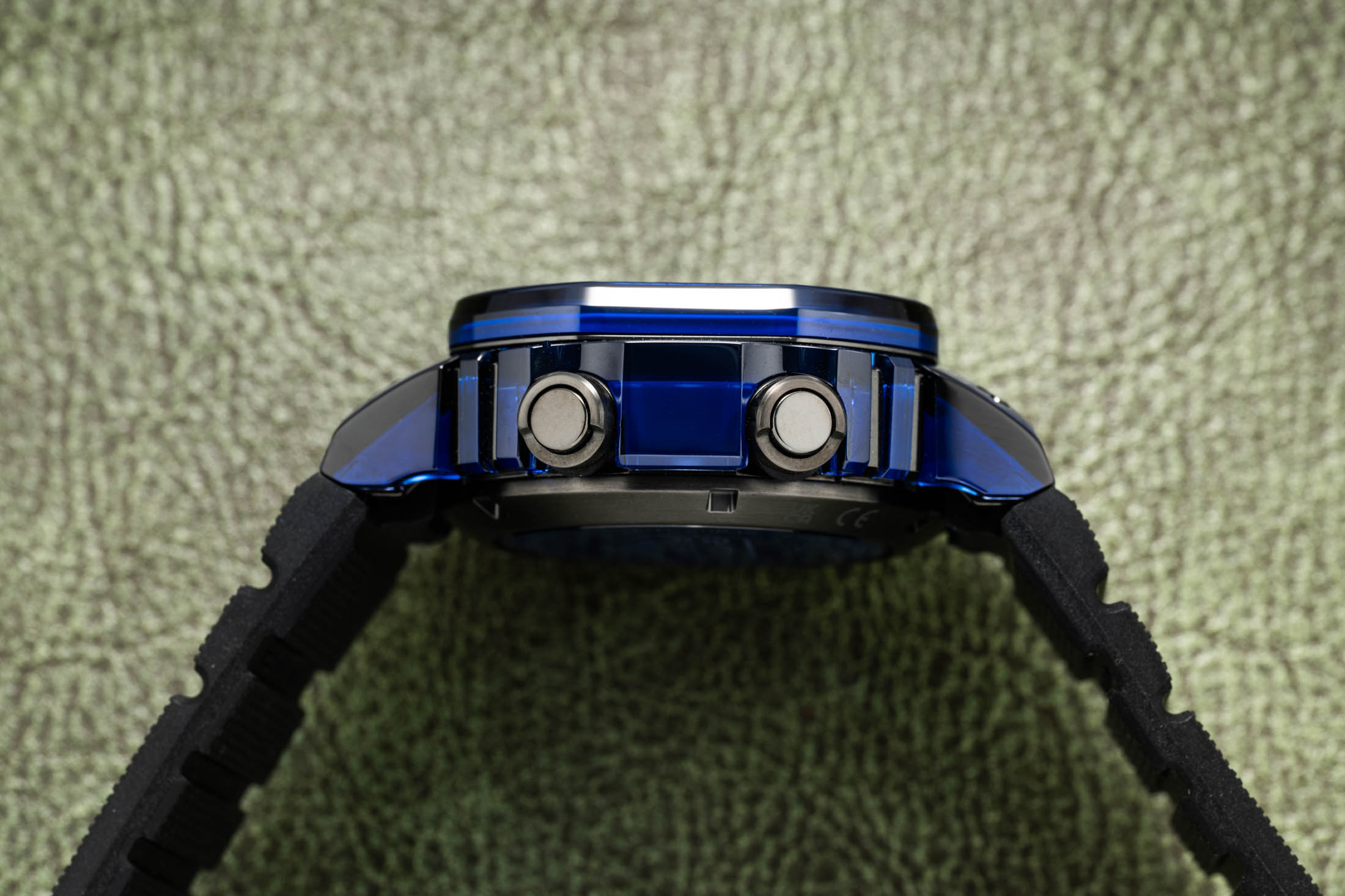 Hands-On: G-SHOCK Reveals The MRG-D5000 “Blue Rose Project” In Sapphire
