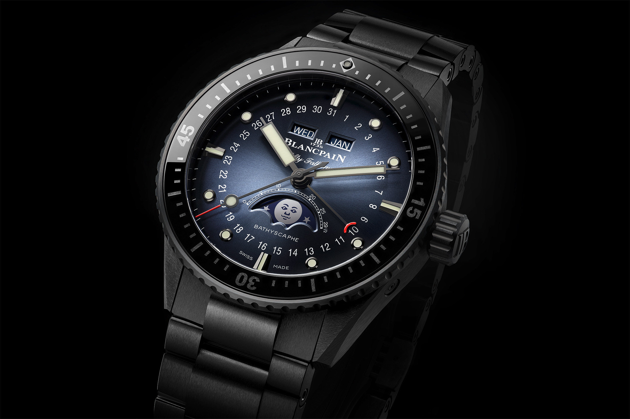 Introducing The New Blancpain Fifty Fathoms Bathyscaphe In Ceramic Hodinkee