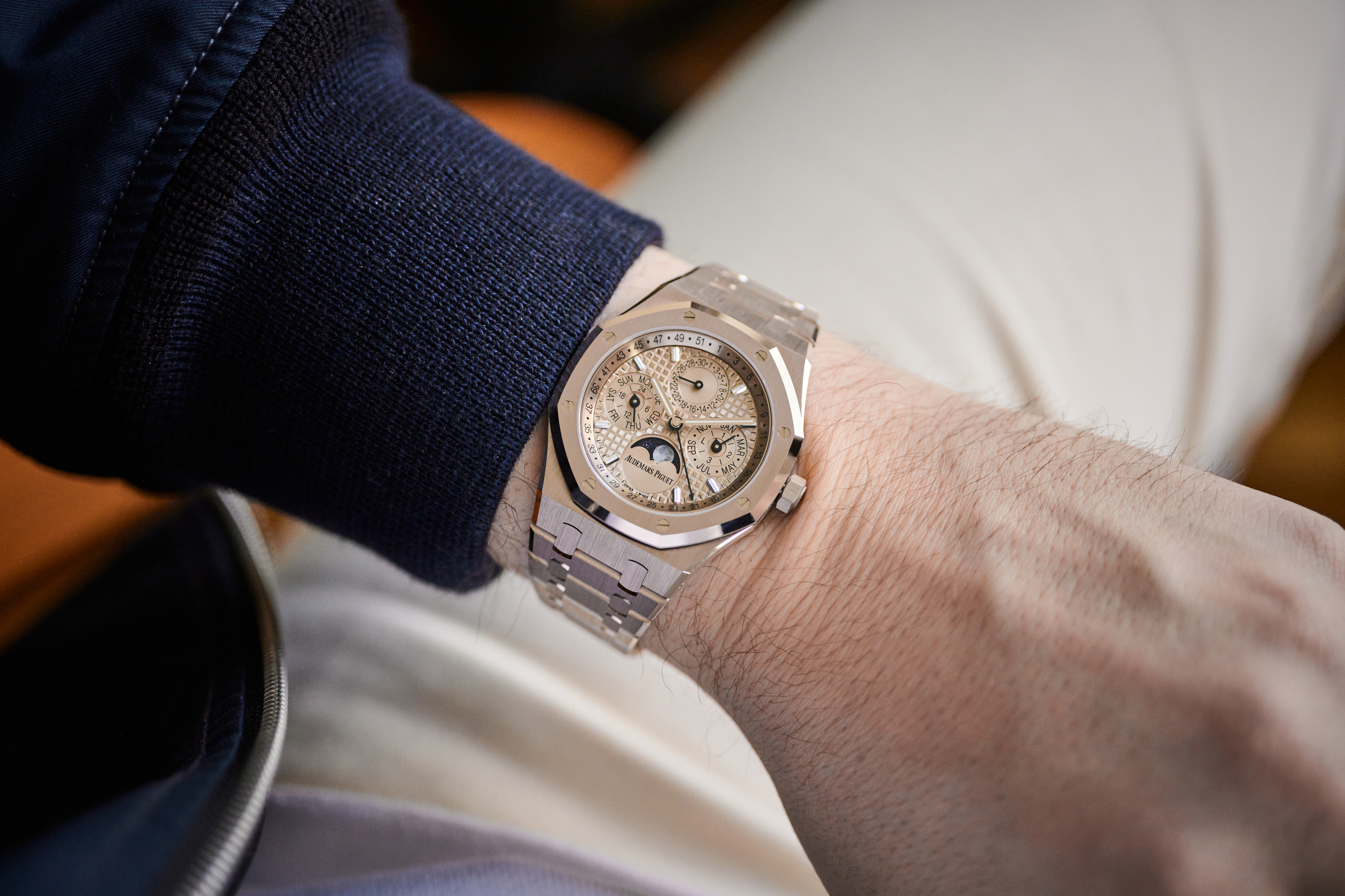 Audemars Piguet Royal Oak Perpetual Calendar Sand Gold
