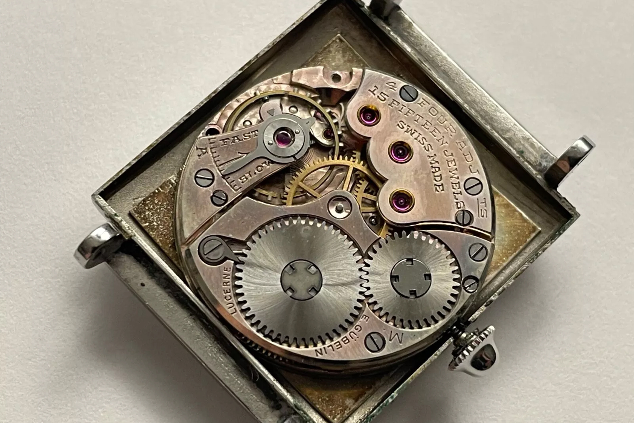 A 1940s Movado for Gubelin