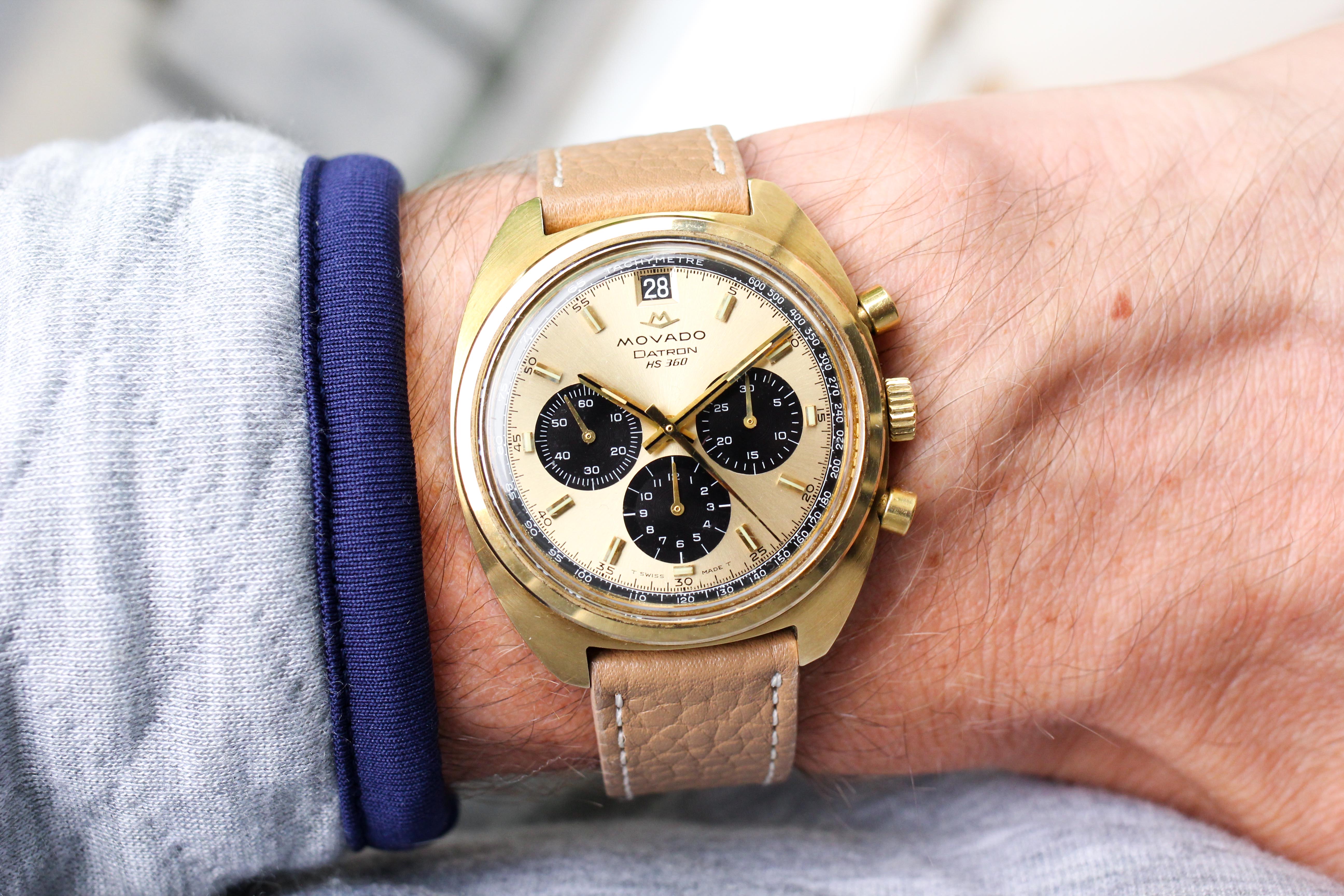 A movado chronograph