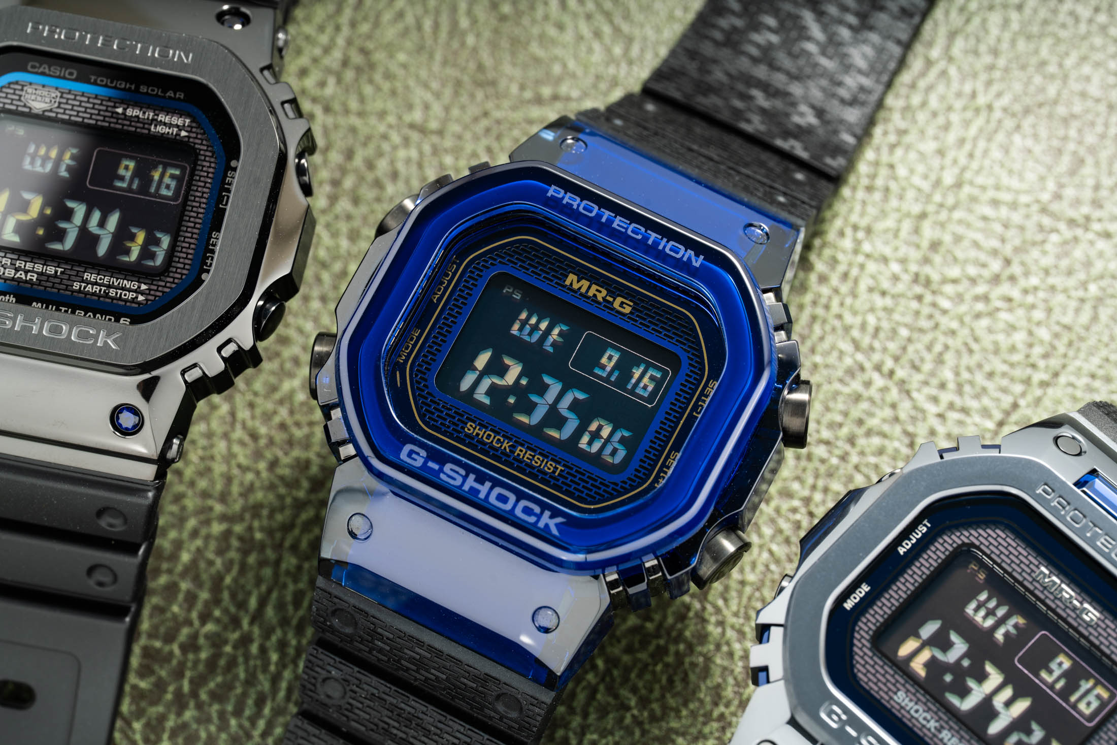 Hands-On: G-SHOCK Reveals The MRG-D5000 “Blue Rose Project” In