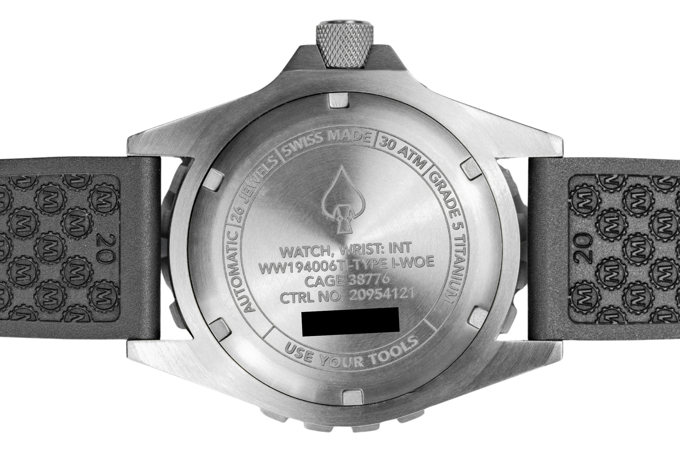 Introducing: Marathon x Watches of Espionage Titanium SAR